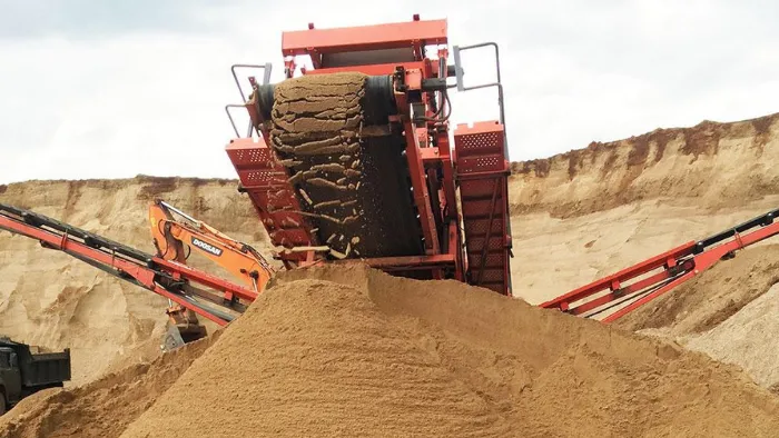 песок для строительства